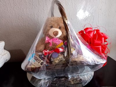 Arreglo San Valentin con Oso de Peluche. CÓDIGO: RF775