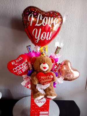 CANDY BOX CON PELUCHE. CÓDIGO: RF779