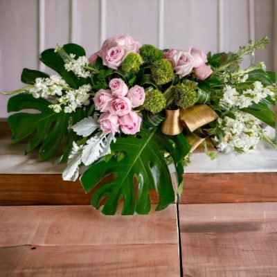 CUBRECAJA CON 24 ROSAS RF477