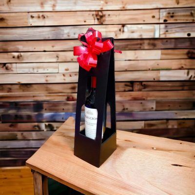 PORTA BOTELLA CON VINO RFV36