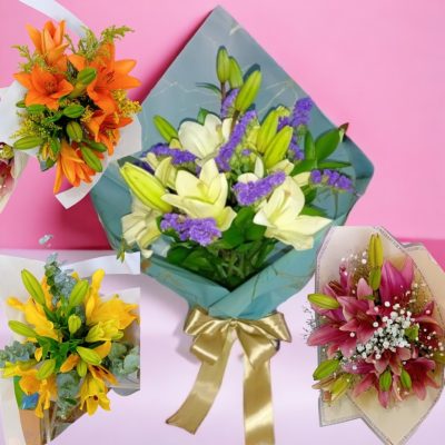 BOUQUET CON LILYS RF505
