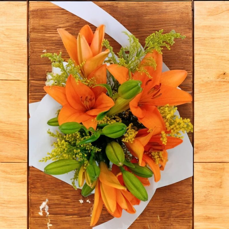 BOUQUET CON LILYS RF505 - Imagen 5