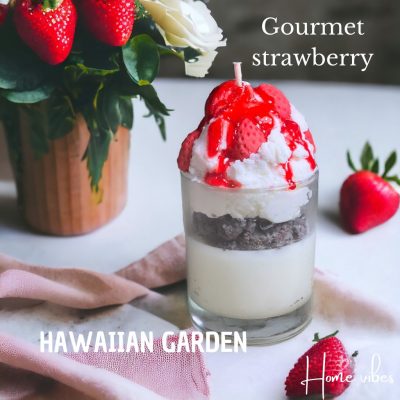 Vela gourmet strawberry RF098