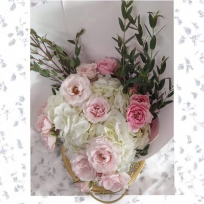HORTENSIA CON MINIROSAS RF989