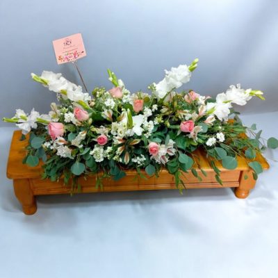 JARDINERA CON ROSAS ROSAS 1 m RF 877