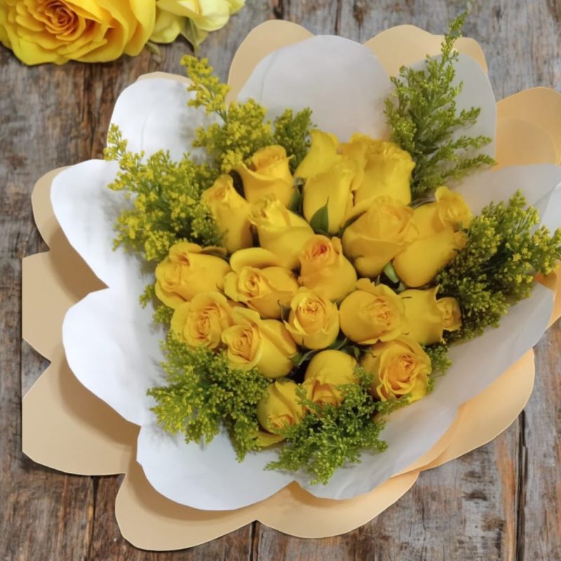 BOUQUET CON 20 ROSAS RFA021