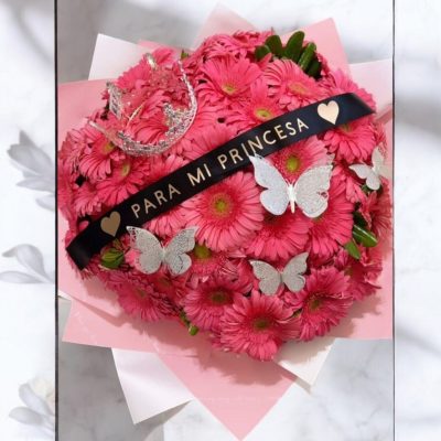 BOUQUET CON 50 GERBERAS RF940