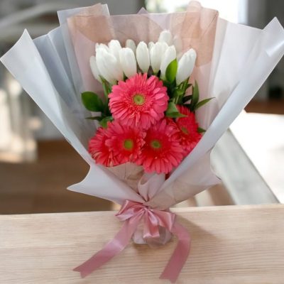 BOUQUET CON 20 TULIPANES RF919