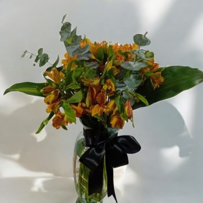 JARRÓN O BOUQUET CON ALSTROEMERIAS RF902