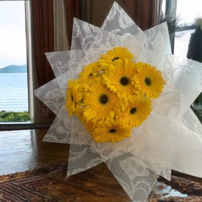 BOUQUET DE 9 GERBERAS RFA011