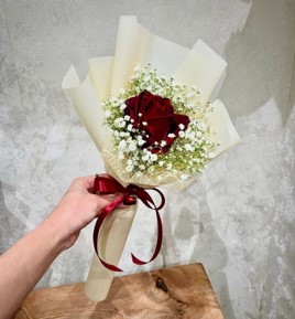 Buquet de una Rosa  RFV205