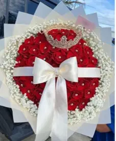 Buquet 70 rosas rojas RFV216