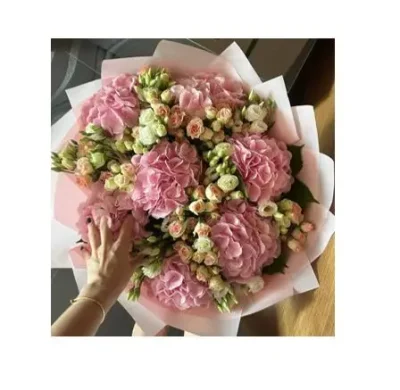 Buquet de Hortensias Rosas RFV248