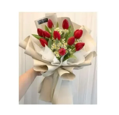 Buquet de Tulipanes Rojos RFV249