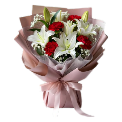 Buquet de Lilys y claveles RfV201