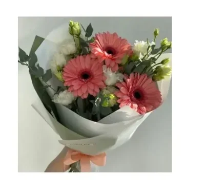 Buquet de Gerberas y Lisianthus RFV253