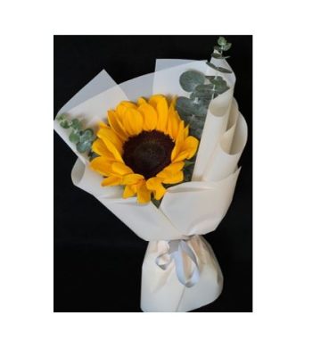 Buquet de Girasoles y Mini Dollar RFA068
