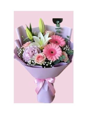 BUQUET CON GERBERAS RFM422
