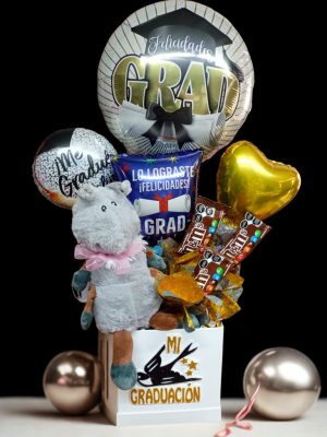 Flopo de graduación y dulces RFD004